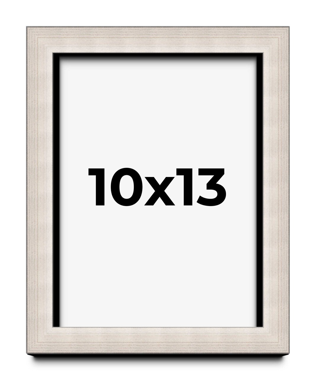 10x13 Minimalist Shadow Box Picture Frame with UV-Resistant Acrylic & Acid Free Backing, Available in 5 Finishes - Black, Brown, Gold, Silver, White
